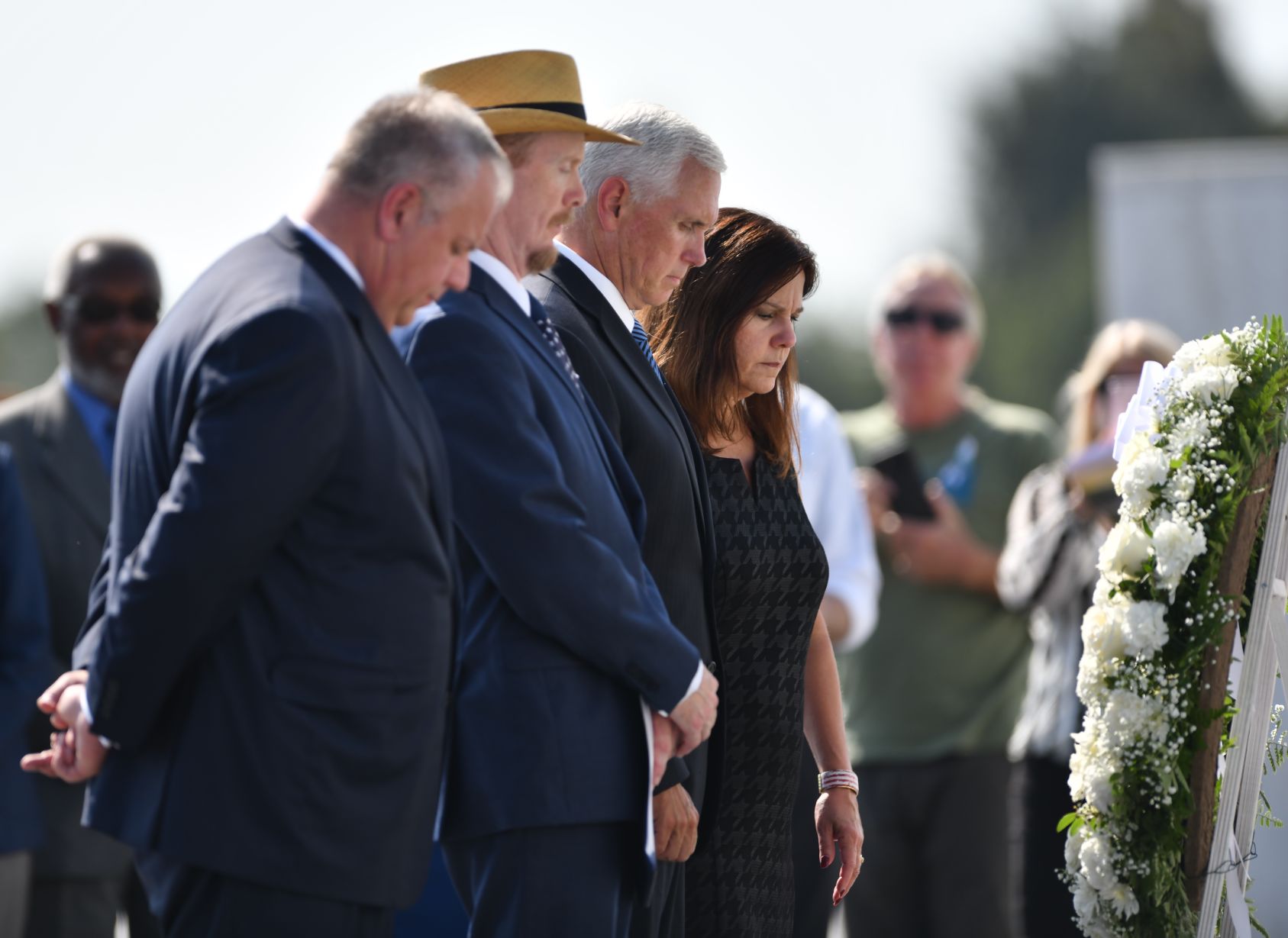 Pence at Flight 93